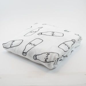 100% Cotton Muslin baby Swaddle Blanket